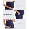 imageG4Free BareFeel Maternity Athletic Shorts with Pockets Over The Belly Workout Pants Comfy Summer Pregnancy ClothesRoyal Blue