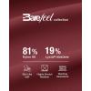 imageG4Free BareFeel Maternity Dress Yoga Pants Over The Belly Stretchy Work Slack Pregnancy Wide Leg Lounge TrousersDark Burgundy