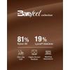 imageG4Free BareFeel Maternity Dress Yoga Pants Over The Belly Stretchy Work Slack Pregnancy Wide Leg Lounge TrousersDark Coffee