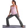 imageG4Free BareFeel Maternity Racerback Tank Tops with Built in Bra Ruched Sleeveless Square Neck Pregnancy Yoga Workout ShirtsPink