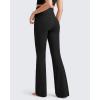 imageG4Free BareFeel Yoga Pants Women High Waisted Flared Leggings with Pockets Soft Casual Flare Pants 29quot31quot33quotBlack