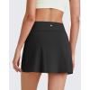 imageG4Free Barefeel 15quot Tennis Skirts for Women High Waisted A Line Casual Athletic Golf Skorts Inner Shorts with 2 PocketsBlack