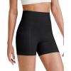 imageG4Free Barefeel Biker Shorts for Women with Pockets High Waisted Workout Athletic Gym Legging Shorts 4quot6quotBlack