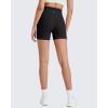 imageG4Free Barefeel Biker Shorts for Women with Pockets High Waisted Workout Athletic Gym Legging Shorts 4quot6quotBlack