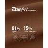 imageG4Free Barefeel Biker Shorts for Women with Pockets High Waisted Workout Athletic Gym Legging Shorts 4quot6quotDark Coffee