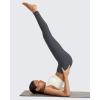 imageG4Free Barefeel Yoga Leggings for Women High Waisted Yoga Pants with Pockets Soft Workout Athletic Gym Pants 20quot 25quot27quot29quotDeep Grey