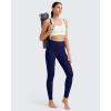 imageG4Free Barefeel Yoga Leggings for Women High Waisted Yoga Pants with Pockets Soft Workout Athletic Gym Pants 20quot 25quot27quot29quotRoyal Blue