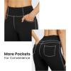 imageG4Free Bootcut Yoga Pants with 4 Pockets Flare Leggings for Women High Waisted Casual Dress PantsBlack