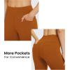 imageG4Free Bootcut Yoga Pants with 4 Pockets Flare Leggings for Women High Waisted Casual Dress PantsBrown Sugar