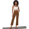 imageG4Free Dress Work Pants Women Yoga Business Casual Pants with Pockets Strechy Flare Wide Leg Ankle Pants 25quot27quot29quotDark Coffee