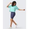 imageG4Free Lightweight Womens Workout Tops Loose Fit Short Sleeve Summer T Shirts Athletic Gym Tees Basic Yoga Shirts CasualLight Blue