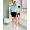 imageG4Free Lightweight Womens Workout Tops Loose Fit Short Sleeve Summer T Shirts Athletic Gym Tees Basic Yoga Shirts CasualLight Blue