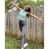 imageG4Free Lightweight Workout Tank Tops for Women Fast Dry Athletic Gym Crop Top Sleeveless Running ShirtsLight Blue