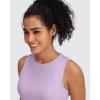 imageG4Free Lightweight Workout Tank Tops for Women Fast Dry Athletic Gym Crop Top Sleeveless Running ShirtsPurple
