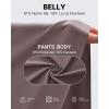 imageG4Free Maternity Shorts with Pockets Over The Belly Stretchy 6 Pregnancy Yoga Pants Athletic WorkoutTaupe