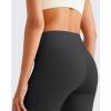 imageG4Free Ribbed Flare Yoga Pants for Women High Waisted Bell Bottom Leggings Tummy Control PetiteRegularTallBlack