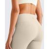 imageG4Free Ribbed Flare Yoga Pants for Women High Waisted Bell Bottom Leggings Tummy Control PetiteRegularTallLight Khaki