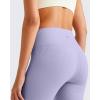 imageG4Free Ribbed Flare Yoga Pants for Women High Waisted Bell Bottom Leggings Tummy Control PetiteRegularTallPurple