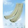 imageG4Free Ribbed Wide Leg Yoga Pants for Women Drawstring Elastic Waist Loose Casual Capris with PocketsGray Olive