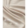 imageG4Free Ribbed Wide Leg Yoga Pants for Women Drawstring Elastic Waist Loose Casual Capris with PocketsLight Khaki