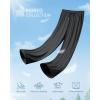 imageG4Free Ribbed Wide Leg Yoga Pants for Women with Pockets Drawstring High Waist Casual Lounge Pants PetiteRegularTallBlack