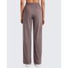 imageG4Free ShiftReady Women Trousers Yoga Pants with Pockets Wide Leg Stretchy Dress Pant Work Slack PetiteRegularTallTaupe