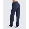 imageG4Free ShiftReady Yoga Pants Women High Waist Dress Work Pants with Pockets Wide Leg Business Casual Trousers 28quot30quot32quotDark Blue