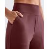 imageG4Free ShiftReady Yoga Pants Women High Waist Dress Work Pants with Pockets Wide Leg Business Casual Trousers 28quot30quot32quotDark Burgundy