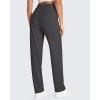 imageG4Free ShiftReady Yoga Pants Women High Waist Dress Work Pants with Pockets Wide Leg Business Casual Trousers 28quot30quot32quotDark Gray