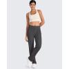 imageG4Free ShiftReady Yoga Pants Women High Waist Dress Work Pants with Pockets Wide Leg Business Casual Trousers 28quot30quot32quotDark Gray