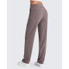 imageG4Free ShiftReady Yoga Pants Women High Waist Dress Work Pants with Pockets Wide Leg Business Casual Trousers 28quot30quot32quotTaupe