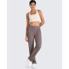 imageG4Free ShiftReady Yoga Pants Women High Waist Dress Work Pants with Pockets Wide Leg Business Casual Trousers 28quot30quot32quotTaupe
