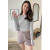 imageG4Free UPF 50 Rash Guard for Women Long Sleeve Workout Tops Lightweight Sun Shirts UV Protection Athletic HikingGrey