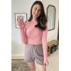 imageG4Free UPF 50 Rash Guard for Women Long Sleeve Workout Tops Lightweight Sun Shirts UV Protection Athletic HikingPink