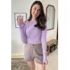 imageG4Free UPF 50 Rash Guard for Women Long Sleeve Workout Tops Lightweight Sun Shirts UV Protection Athletic HikingPurple