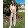 imageG4Free Wide Leg Pants for Women Loose Yoga Pants with Pockets PetiteRegularTall Stretch Casual Lounge PantsApricot