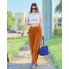 imageG4Free Wide Leg Pants for Women Loose Yoga Pants with Pockets PetiteRegularTall Stretch Casual Lounge PantsBrown Sugar