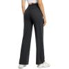 imageG4Free Wide Leg Pants for Women Loose Yoga Pants with Pockets PetiteRegularTall Stretch Casual Lounge PantsCharcoal Heather