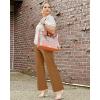 imageG4Free Wide Leg Pants for Women Loose Yoga Pants with Pockets PetiteRegularTall Stretch Casual Lounge PantsCoca Mocha