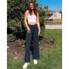 imageG4Free Wide Leg Pants for Women Loose Yoga Pants with Pockets PetiteRegularTall Stretch Casual Lounge PantsDark Navy