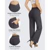 imageG4Free Wide Leg Pants for Women Loose Yoga Pants with Pockets PetiteRegularTall Stretch Casual Lounge PantsDeep Grey