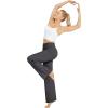 imageG4Free Wide Leg Pants for Women Loose Yoga Pants with Pockets PetiteRegularTall Stretch Casual Lounge PantsDeep Grey