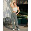 imageG4Free Wide Leg Pants for Women Loose Yoga Pants with Pockets PetiteRegularTall Stretch Casual Lounge PantsGrey Sage