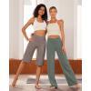 imageG4Free Wide Leg Pants for Women Loose Yoga Pants with Pockets PetiteRegularTall Stretch Casual Lounge PantsGrey Sage