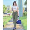 imageG4Free Wide Leg Pants for Women Loose Yoga Pants with Pockets PetiteRegularTall Stretch Casual Lounge PantsGrey Sage