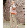 imageG4Free Wide Leg Pants for Women Loose Yoga Pants with Pockets PetiteRegularTall Stretch Casual Lounge PantsLight Khaki