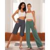 imageG4Free Wide Leg Pants for Women Loose Yoga Pants with Pockets PetiteRegularTall Stretch Casual Lounge PantsSage Green