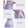 imageG4Free Women Casual Ribbed Wide Leg Pants with Pockets Lightweight High Waist Yoga Pants PetiteRegularTallLavender