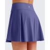 imageG4Free Women Tennis Skirts Athletic High Waisted Golf Skorts with 4 Pockets Inner Shorts for Pickleball WorkoutDusky Purple