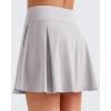 imageG4Free Women Tennis Skirts Athletic High Waisted Golf Skorts with 4 Pockets Inner Shorts for Pickleball WorkoutGrey